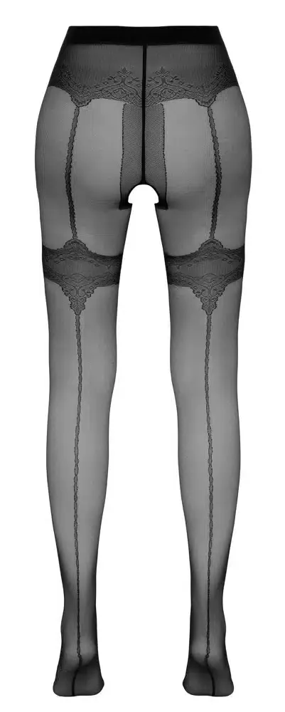Cottelli LEGWEAR - Sexy Strumpfhose mit offenem Schritt 2 Cottelli LEGWEAR - Sexy Strumpfhose mit offenem Schritt 2