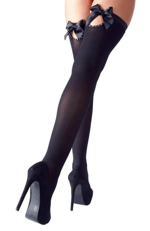 Cottelli LEGWEAR - Verführerische Halterlos-Strümpfe M Cottelli LEGWEAR - Verführerische Halterlos-Strümpfe M
