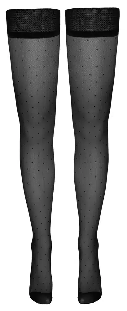 Cottelli LEGWEAR - Pünktchen Strümpfe 5 Cottelli LEGWEAR - Pünktchen Strümpfe 5