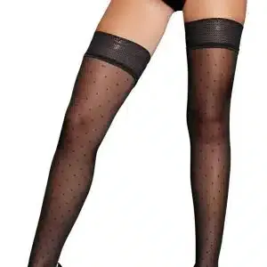 Cottelli LEGWEAR - Pünktchen Strümpfe 5 Cottelli LEGWEAR - Pünktchen Strümpfe 5 – Bild 3