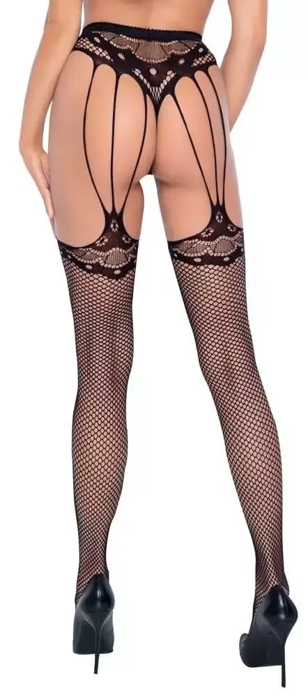 Cottelli LEGWEAR: Riostring mit Strümpfen S-L Cottelli LEGWEAR: Riostring mit Strümpfen S-L