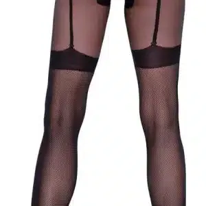 Cottelli LEGWEAR Netz-Strumpfhose ouvert 2 - 30 den, mit Strapsgurt und Strapsen 2 Cottelli LEGWEAR Netz-Strumpfhose ouvert 2 - 30 den, mit Strapsgurt und Strapsen 2 – Bild 3