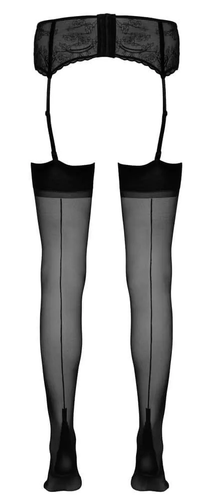 Cottelli LEGWEAR - Sexy Nahtstrümpfe, schwarz 2 Cottelli LEGWEAR - Sexy Nahtstrümpfe, schwarz 2