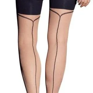 Cottelli LEGWEAR - Verführerische Nahtstrümpfe Haut/Schwarz 5 Cottelli LEGWEAR - Verführerische Nahtstrümpfe Haut/Schwarz 5 – Bild 2