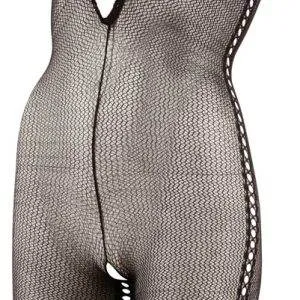 NO:XQSE Catsuit Netz mit Lochmuster, ouvert im Schritt S/M NO:XQSE Catsuit Netz mit Lochmuster, ouvert im Schritt S/M – Bild 3