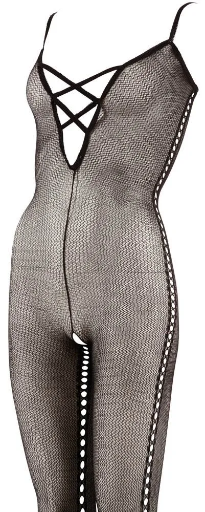 NO:XQSE Catsuit Netz mit Lochmuster, ouvert im Schritt 2XL/3XL NO:XQSE Catsuit Netz mit Lochmuster, ouvert im Schritt 2XL/3XL