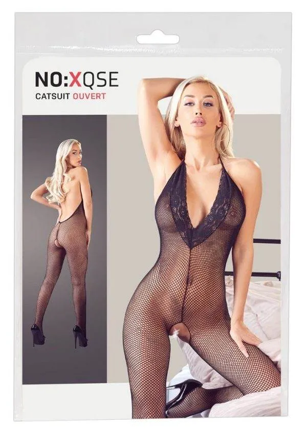 25511601101_verp NO:XQSE Netzcatsuit ouvert mit Spitze, rückenfrei S-L