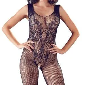 NO:XQSE Netz-Catsuit mit Spitzen-Body, offen im Schritt S-L NO:XQSE Netz-Catsuit mit Spitzen-Body, offen im Schritt S-L – Bild 3
