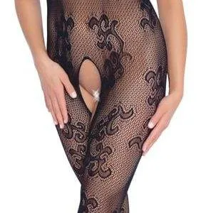 NO:XQSE Netz-Catsuit mit Neckholder S-L NO:XQSE Netz-Catsuit mit Neckholder S-L – Bild 2