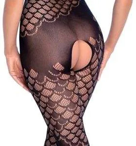 NO:XQSE Catsuit ouvert, Netz-Catsuit mit variablen Trägern S-L NO:XQSE Catsuit ouvert, Netz-Catsuit mit variablen Trägern S-L – Bild 5