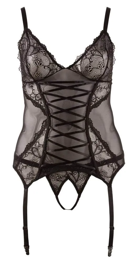 Cottelli CURVES - Sexy Strapshemd Set XL Cottelli CURVES - Sexy Strapshemd Set XL