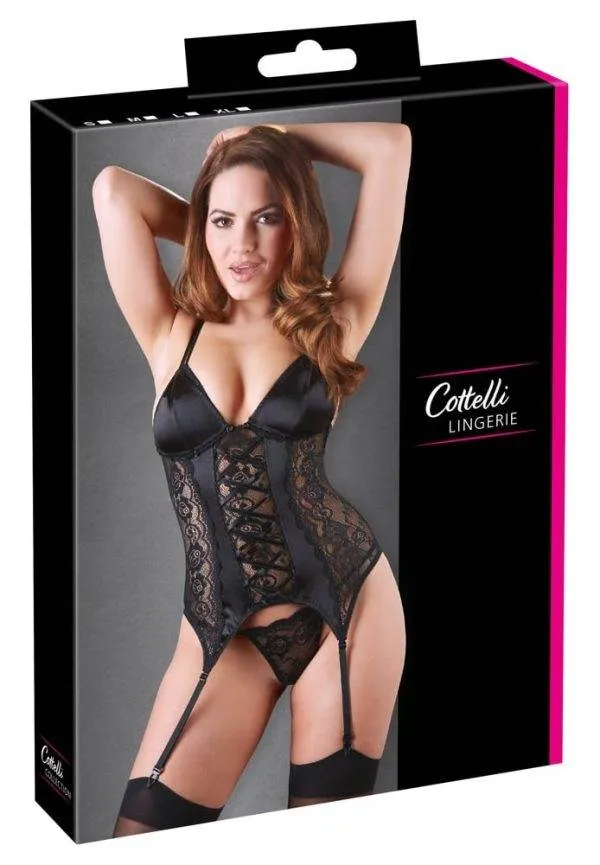 26312021021_verp Cottelli LINGERIE - Verführerisches Strapshemd S