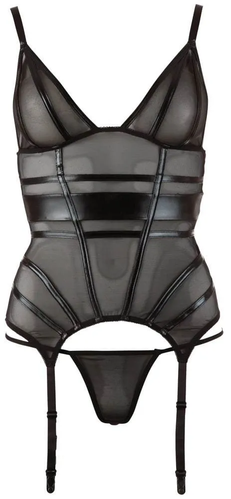 Cottelli LINGERIE Strapshemd Bondage-Touch S Cottelli LINGERIE Strapshemd Bondage-Touch S