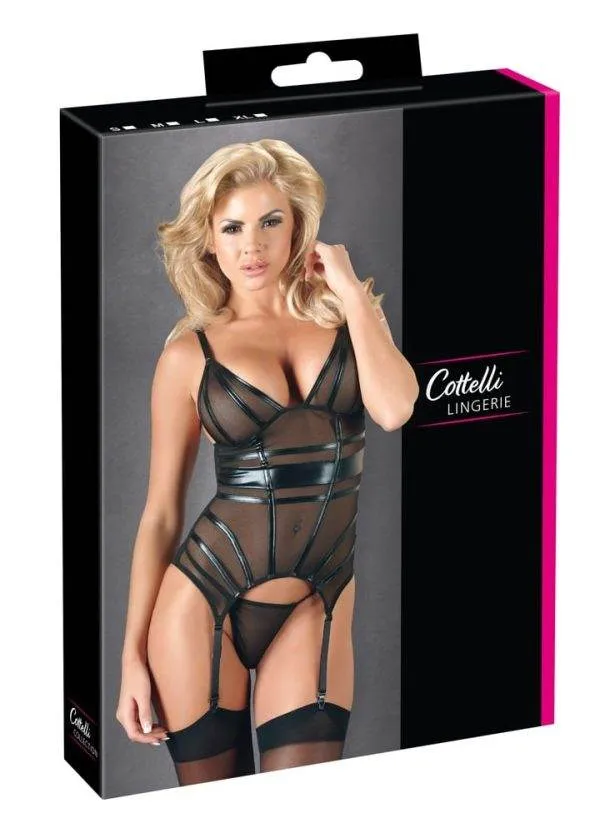 26315201021_verp Cottelli LINGERIE Strapshemd Bondage-Touch S