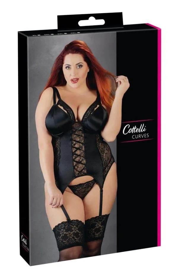 26321871051_verp Cottelli CURVES Strapshemd, figurformend 3XL