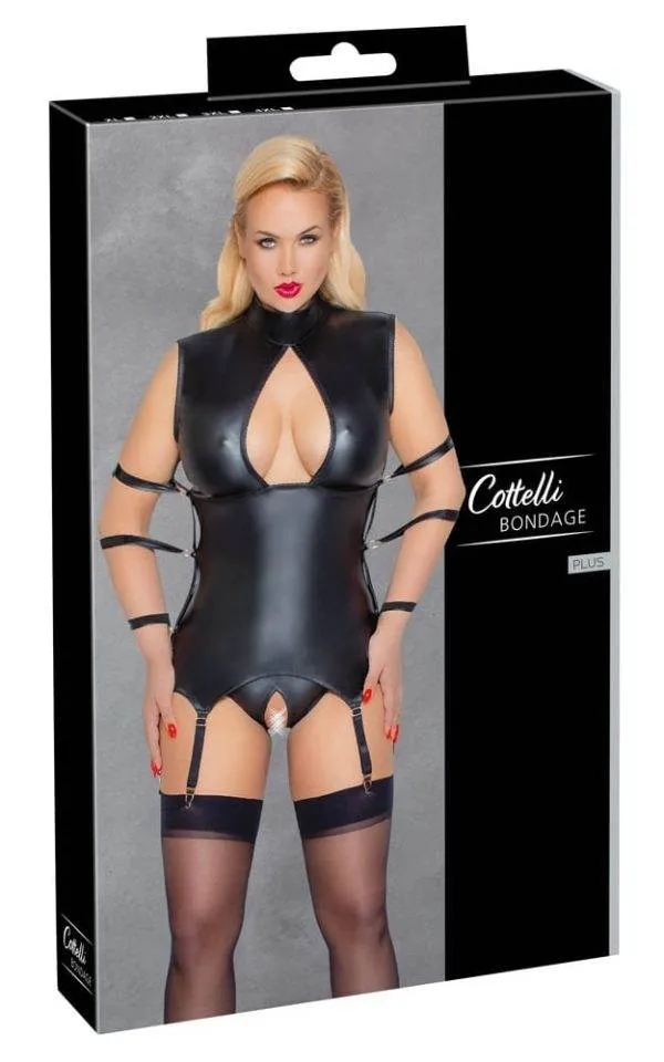 26329001051_verp Cottelli BONDAGE Strapshemd Mattlook XL