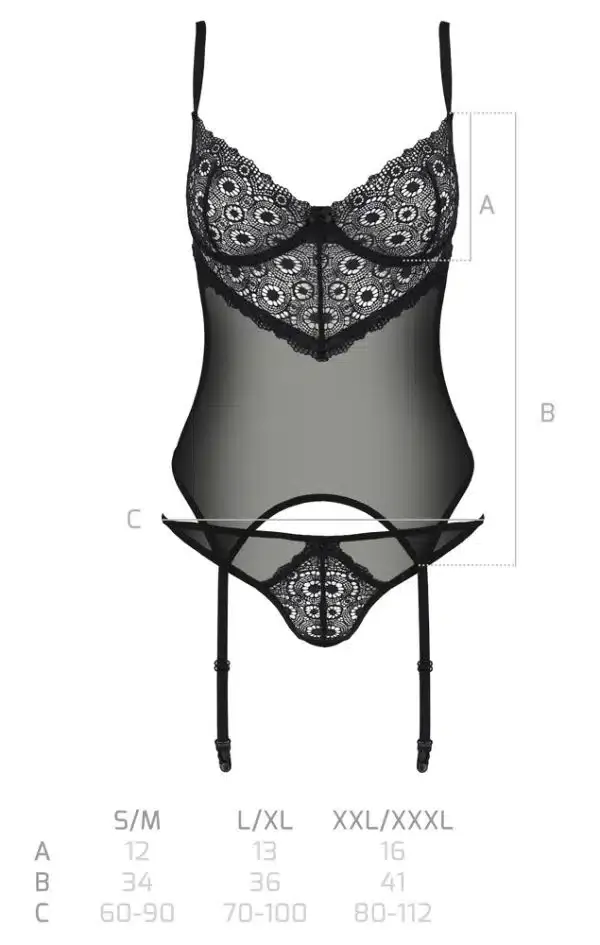 Passion Eco Zinnia Strapshemd & Riostring S/M Passion Eco Zinnia Strapshemd & Riostring S/M