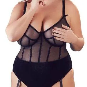 Body mit Samt Body mit Samt – Bild 3