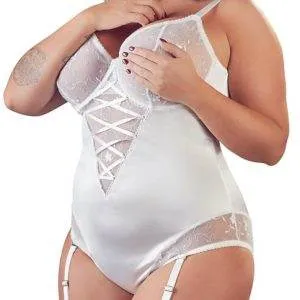 Cottelli CURVES - Strapsbody mit Bügeln und breiten Trägern 85F/L Cottelli CURVES - Strapsbody mit Bügeln und breiten Trägern 85F/L – Bild 3