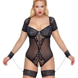 Cottelli BONDAGE Body Spitze, offen, 85D/L 90D/XL Cottelli BONDAGE Body Spitze, offen, 85D/L 90D/XL – Bild 3