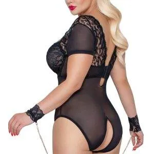 Cottelli BONDAGE Body Spitze, offen, 85D/L 90D/XL Cottelli BONDAGE Body Spitze, offen, 85D/L 90D/XL – Bild 5