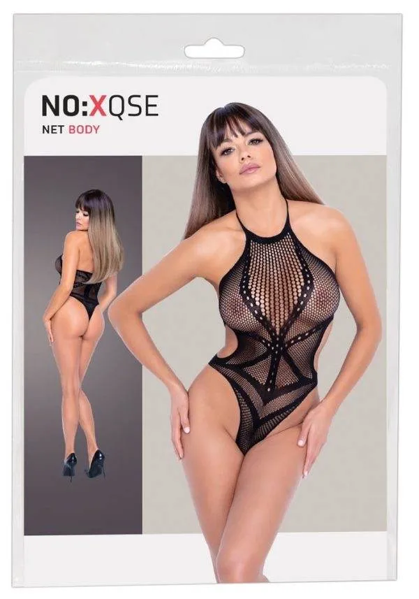 26429721101_verp NO:XQSE Netzbody - Stringbody in verschiedenen Netzstrukturen mit eingewebter Harness-Optik, Cut-outs, nahtlos & elastisch S-L