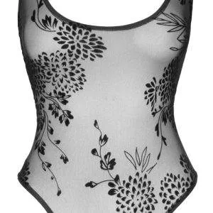 Noir Samtflock Riostringbody M Noir Samtflock Riostringbody M – Bild 5