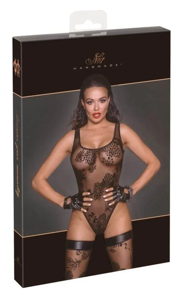 26430651021_verp Noir Samtflock Riostringbody M