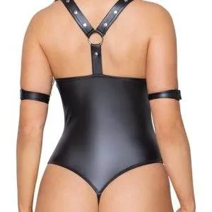 Cottelli BONDAGE Stringbody ouvert im Mattlook S Cottelli BONDAGE Stringbody ouvert im Mattlook S – Bild 5