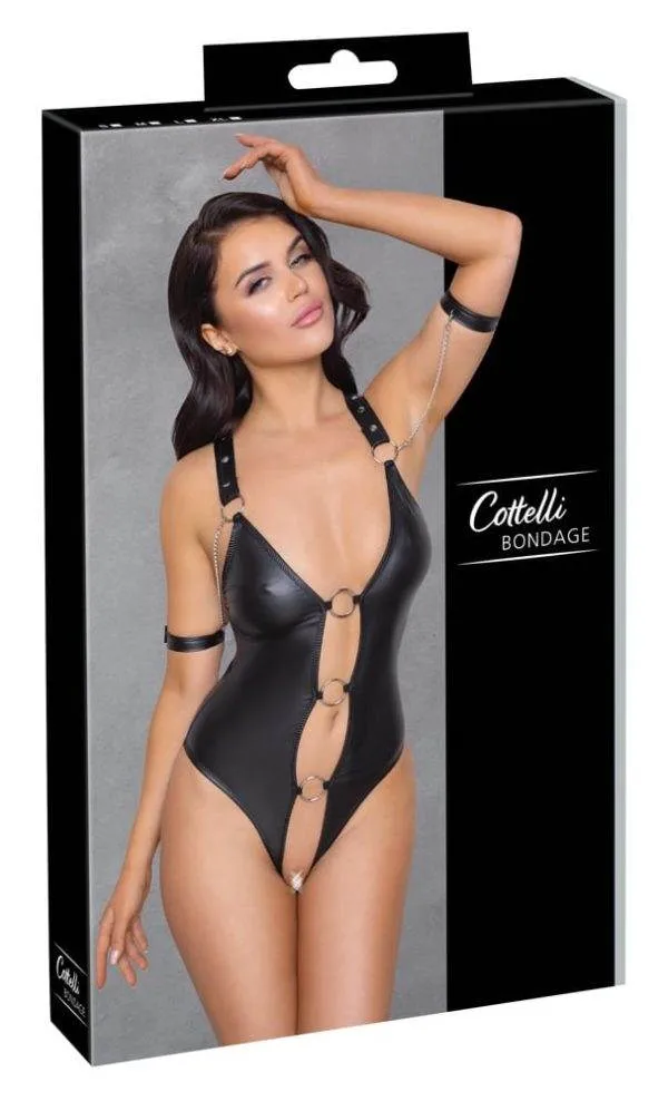 26431891021_verp Cottelli BONDAGE Stringbody ouvert im Mattlook S