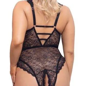 Cottelli CURVES Body Spitze Ouvert 85D/L - Sinnliche Kurven 90E/XL Cottelli CURVES Body Spitze Ouvert 85D/L - Sinnliche Kurven 90E/XL – Bild 4