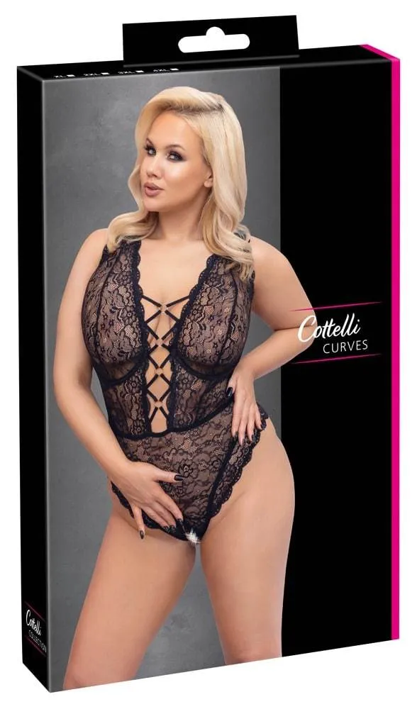 Cottelli CURVES Body Spitze Ouvert 85D/L - Sinnliche Kurven 90E/XL