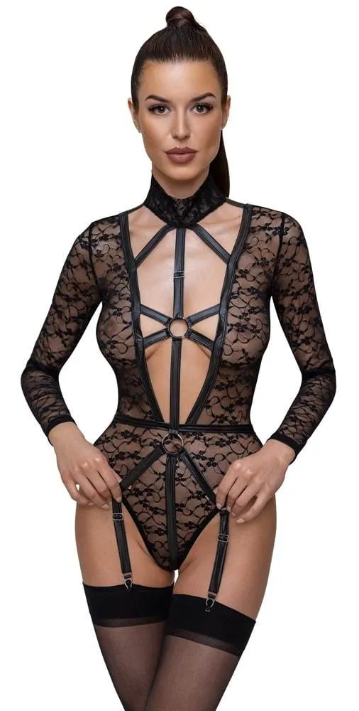 Cottelli LINGERIE - Spitzenriobody mit Mattlook S Cottelli LINGERIE - Spitzenriobody mit Mattlook S