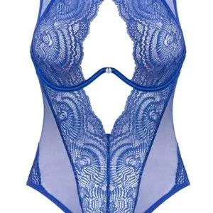Obsessive Body Giselia - Bügel-Body in royalem Blau XS/S Obsessive Body Giselia - Bügel-Body in royalem Blau XS/S – Bild 4