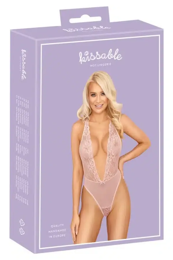 kissable - Body Rosa, exklusiver Style L/XL