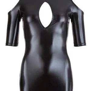 Cottelli PARTY - Schulterfreies Wetlook-Kleid XL Cottelli PARTY - Schulterfreies Wetlook-Kleid XL – Bild 4
