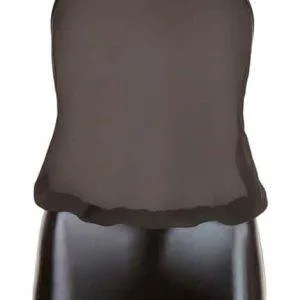 Cottelli PARTY Kleid Chiffon Wetlook - Extravagantes kleines Schwarzes L Cottelli PARTY Kleid Chiffon Wetlook - Extravagantes kleines Schwarzes L – Bild 4
