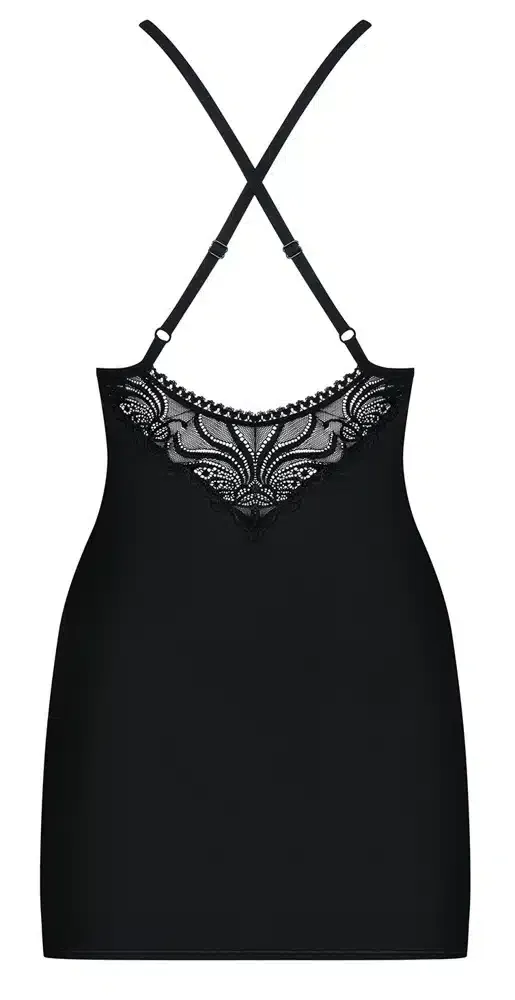 Obsessive Dessouskleid mit Spitze und String L/XL Obsessive Dessouskleid mit Spitze und String L/XL