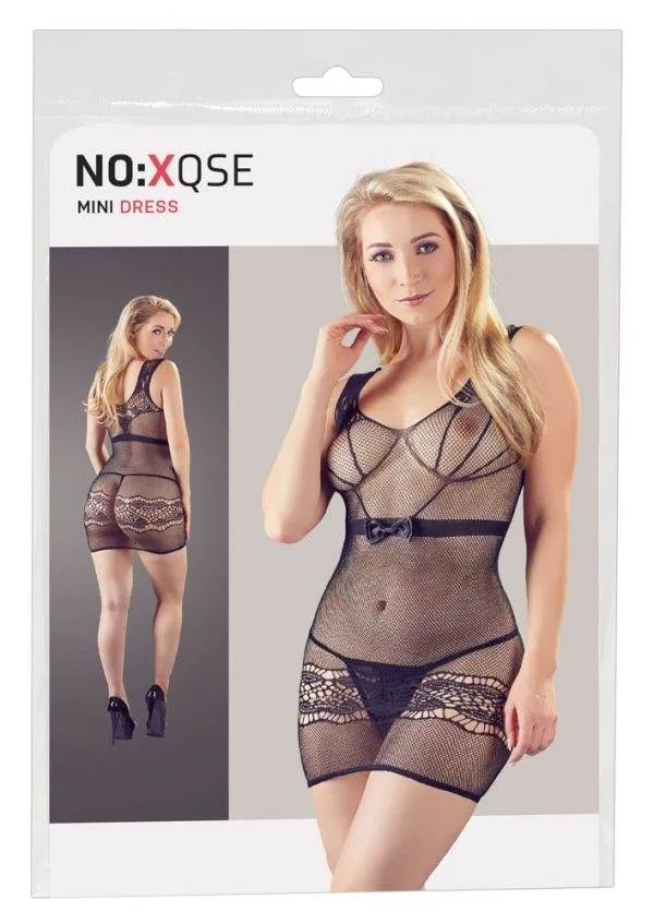 27176891101_verp NO:XQSE Netzminikleid - Verführerisches Spitzen-Design S-L