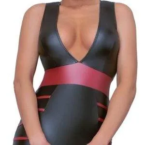 Cottelli PARTY Kurvenbetonendes Kleid, Schwarz/Rot Schwarz/Rot S Cottelli PARTY Kurvenbetonendes Kleid, Schwarz/Rot Schwarz/Rot S – Bild 3