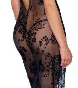 Noir Powernet-Kleid mit Blütenprint XL Noir Powernet-Kleid mit Blütenprint XL – Bild 3