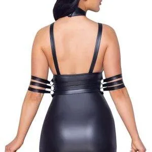 Cottelli BONDAGE - Mattlook Kleid mit Fesselriemen M Cottelli BONDAGE - Mattlook Kleid mit Fesselriemen M – Bild 5