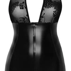 Noir Powerwetlook Kleid 3XL Noir Powerwetlook Kleid 3XL – Bild 5