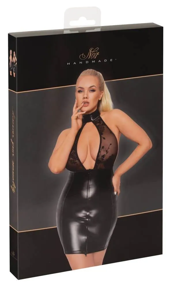 27182001071_verp Noir Powerwetlook Kleid 3XL
