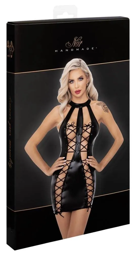 27185021021_verp Noir Powerwetlook Kleid XL