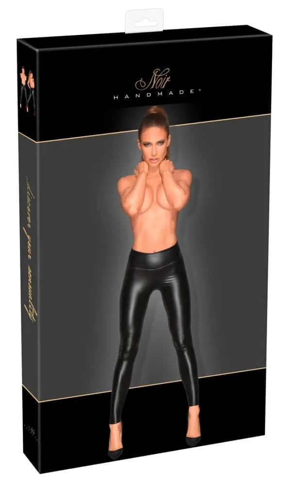 27201241021_verp Noir Powermatt Legging - Figurumschmeichelnd, hoher Bund M