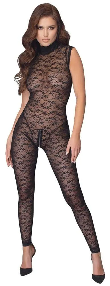 Cottelli LINGERIE - Spitzen-Overall, provokante Transparenz S Cottelli LINGERIE - Spitzen-Overall, provokante Transparenz S