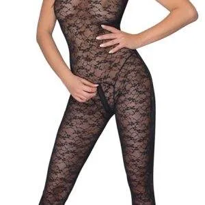 Cottelli LINGERIE - Spitzen-Overall, provokante Transparenz S Cottelli LINGERIE - Spitzen-Overall, provokante Transparenz S – Bild 3