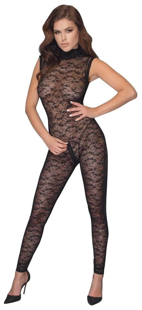 Cottelli LINGERIE - Spitzen-Overall, provokante Transparenz S Cottelli LINGERIE - Spitzen-Overall, provokante Transparenz S