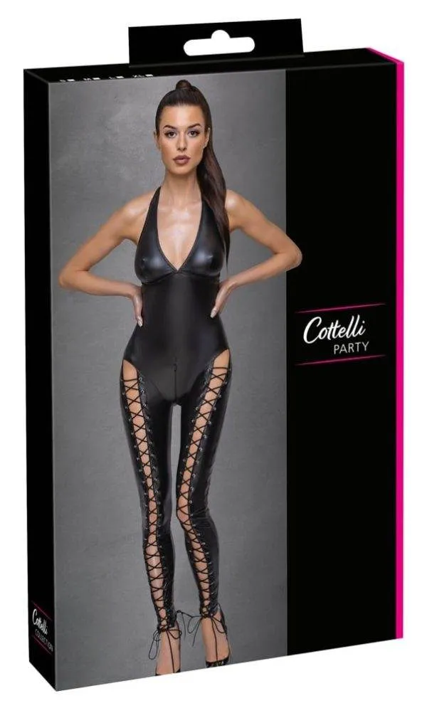 27306341021_verp Cottelli PARTY - Mattlook Overall mit Schnürung L